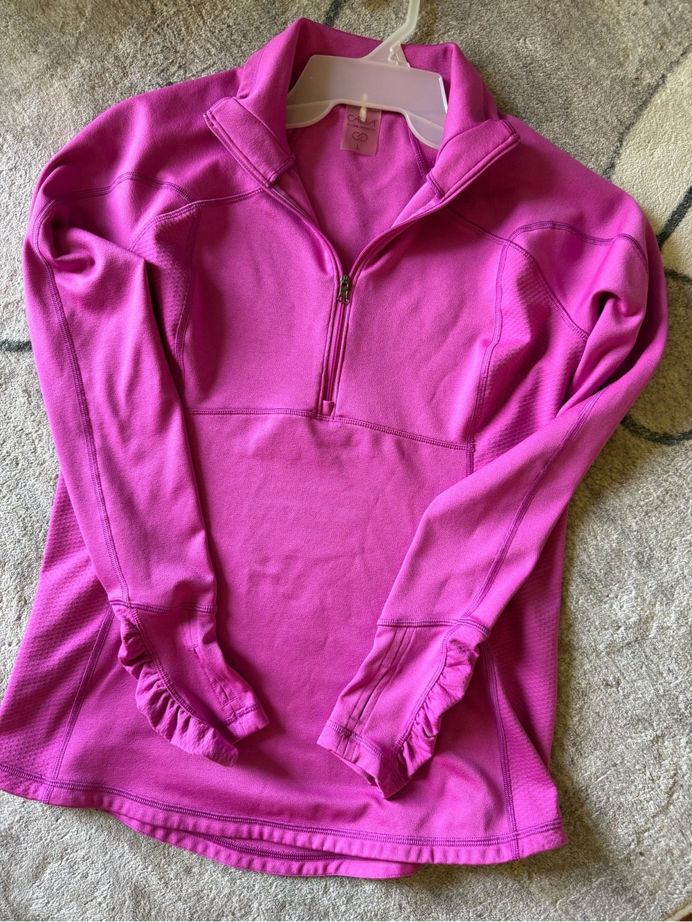 CALIA by Carrie Underwood Bright Fuchsia Pullover Top